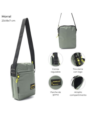 Morral doble compartimiento WANDERLUST