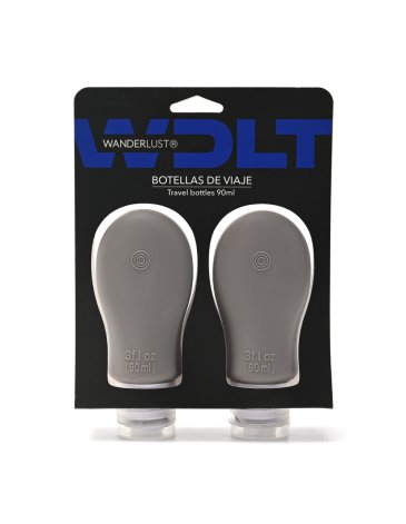 Set x2 envases para rellenar de Viaje 90 ML - WANDERLUST