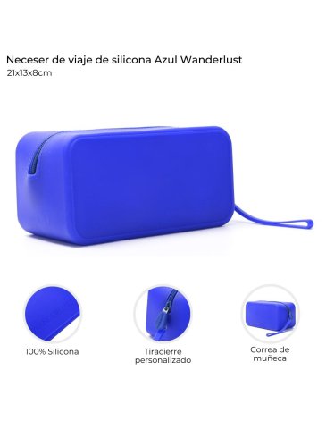 Neceser de viaje de silicona WANDERLUST