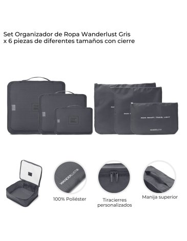 Set de Organizador de Ropa WANDERLUST