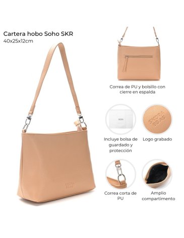 Cartera hobo Soho SKORA