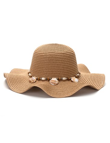 Sombrero mujer capelina piedritas SKR SKORA