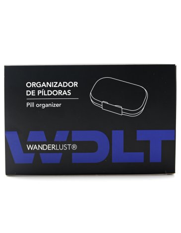 Organizador de pildoras rectangular - WANDERLUST