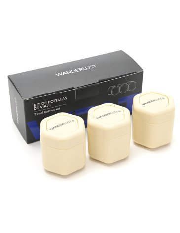 Set Envases Para Rellenar Viaje  - WANDERLUST