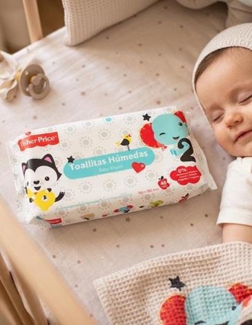 Toallitas humedas x 48 unidades Fisher Price
