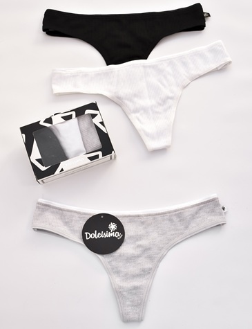 Colaless Algodon Morley -DENVER- T2/3 Pack x3 DOLCISIMA