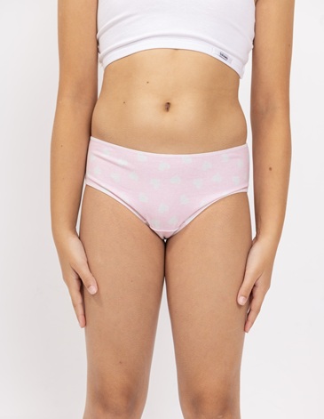 Bombacha teens algodon y lycra Pack x2 T10/18 DOLCISIMA