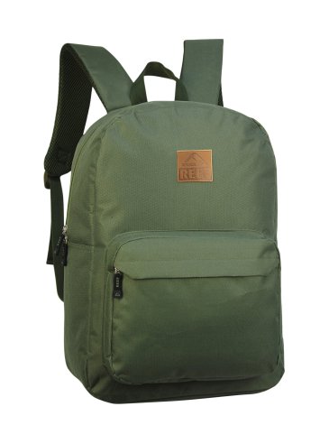 MOCHILA LISA 17'' LOGO ECOCUERO - REEF