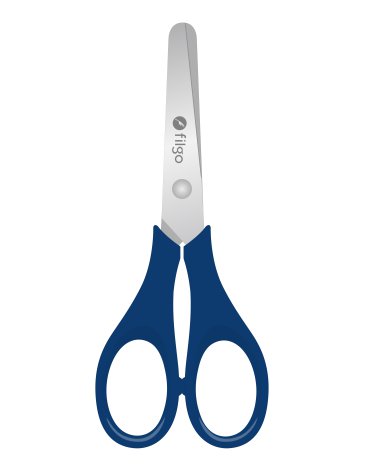 Tijera Escolar Pinto / x unidad colores surtidos FILGO