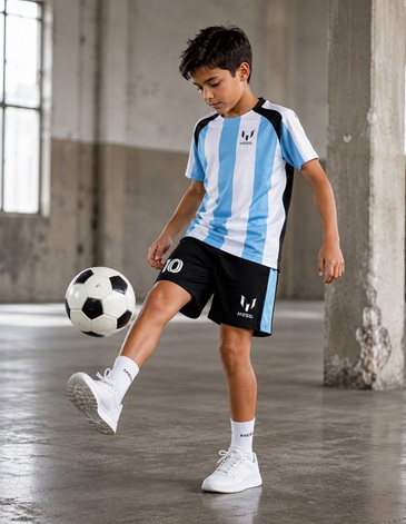 Short Deportivo Messi T4/16 ARGENTINA MUNDIAL MESSI COLLECTIONS