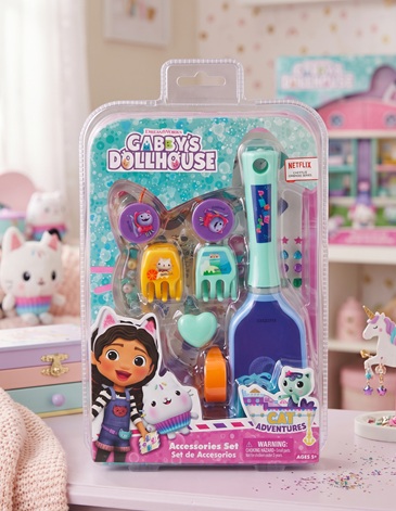Set de accesorios de Pelo Gabbys Dollhouse CLANDESTINE