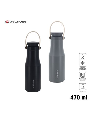 BOTELLA TERMICA  470 ML UNICROSS