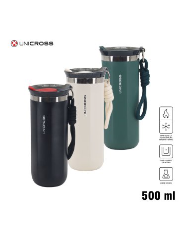 VASO TERMICO  500 ML UNICROSS