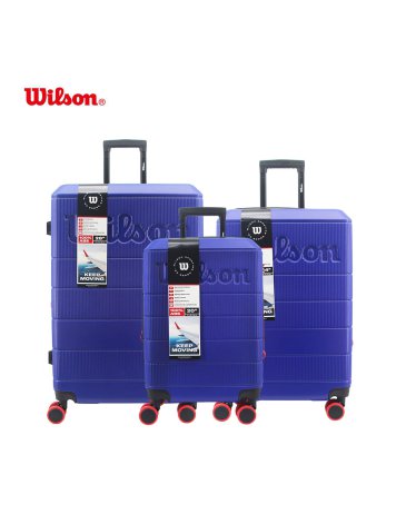SET VALIJAS ABS AZUL 20