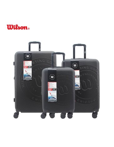 SET VALIJAS ABS NEGRO 20