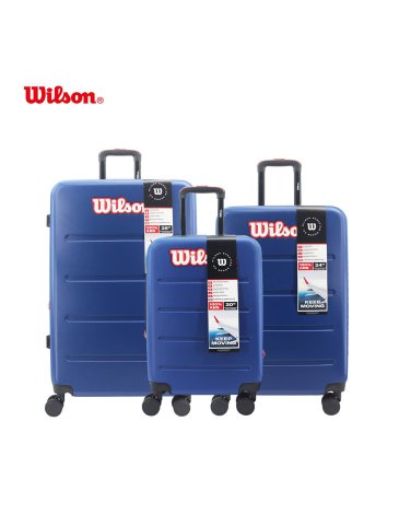 SET VALIJAS ABS AZUL 20