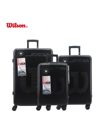 SET VALIJAS ABS NEGRO 20