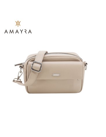 CARTERA  CREMA AMAYRA