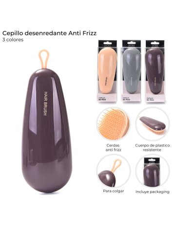 Cepillo desenredante Anti Frizz  SKORA