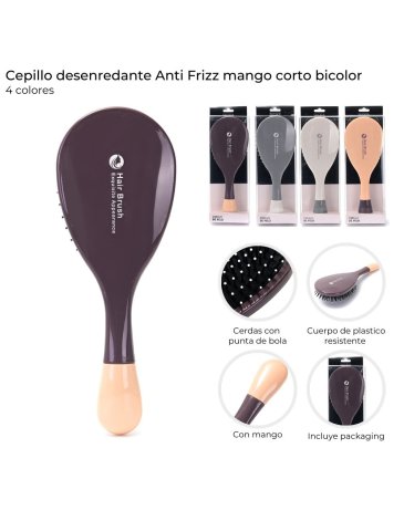 Cepillo desenredante Anti Frizz  SKORA