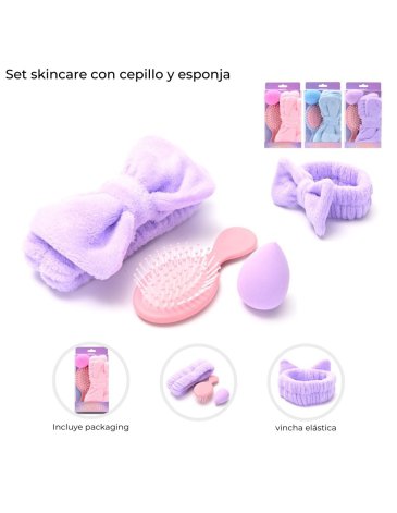 Set skincare de Vincha   SKORA