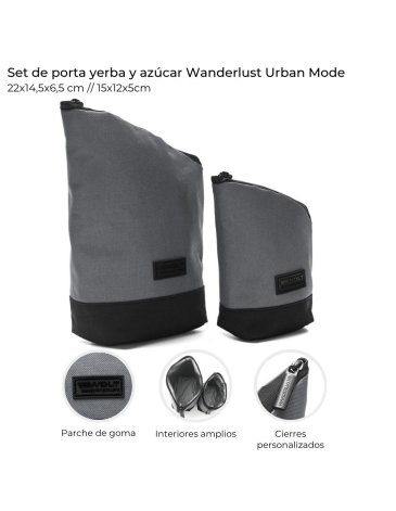 Set de porta yerba  WANDERLUST