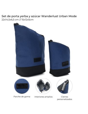 Set de porta yerba  WANDERLUST