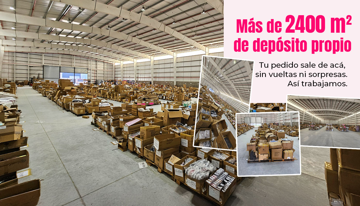 Mas de 2400m2 de deposito un Hipermercado Textil