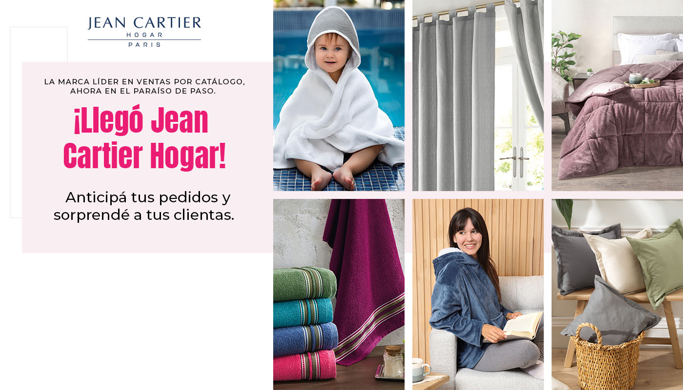 Venta por Catalogo a Revendedores Jean Cartier