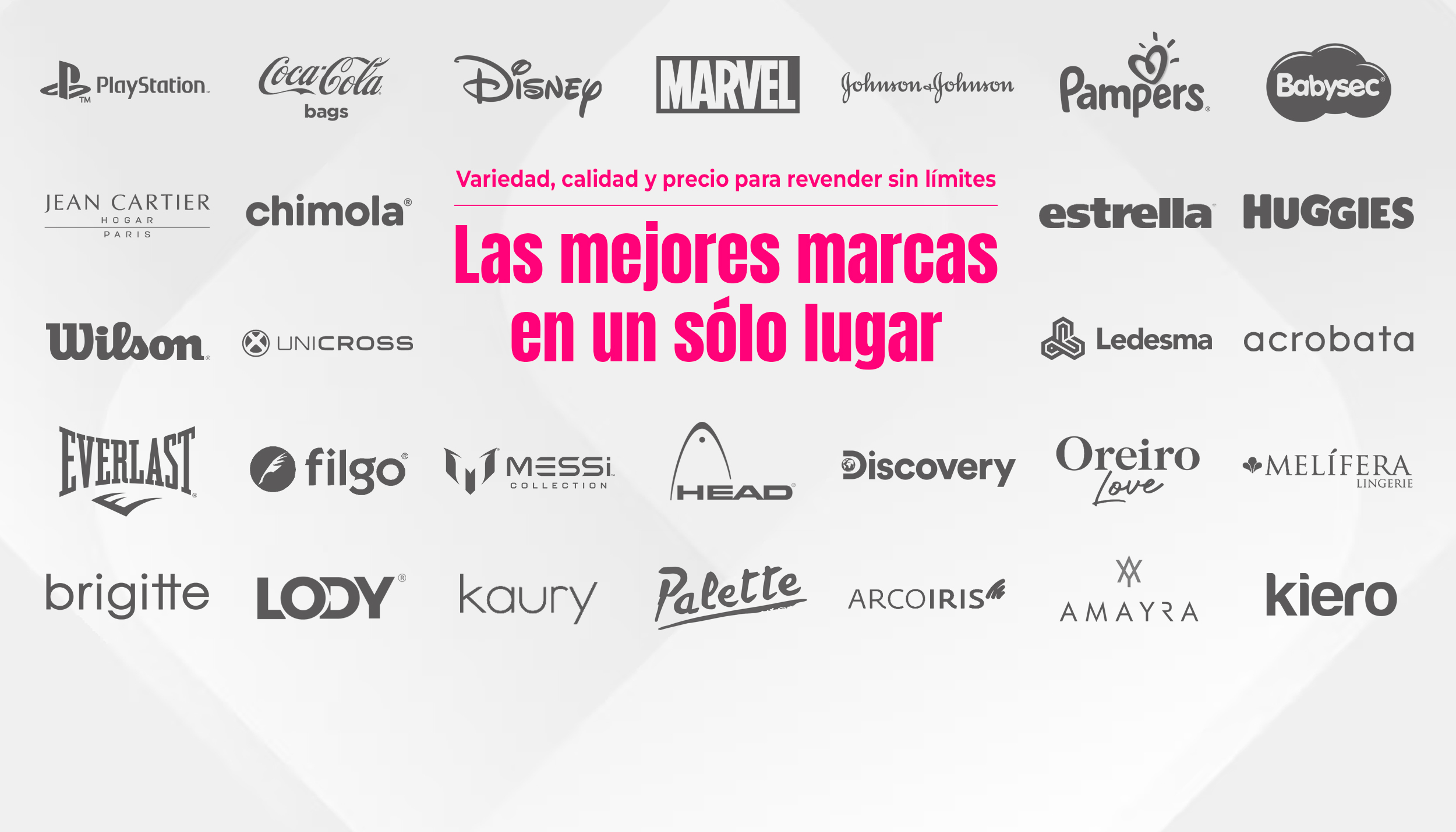 Mayorista Distribuidor multimarca. Tenemos todas las marcas para tu local o emprendimiento.