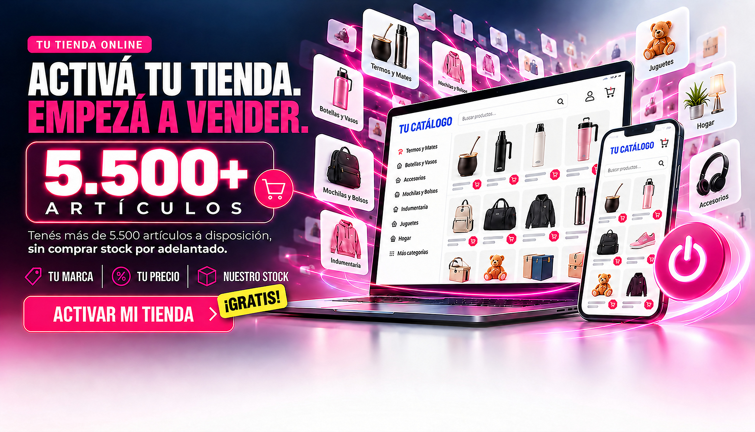 Comenza Hoy tu Emprendimiento hacete revendedora y accede a Tu Catalogo Personalizado Gratis Tu Tienda Gratis
