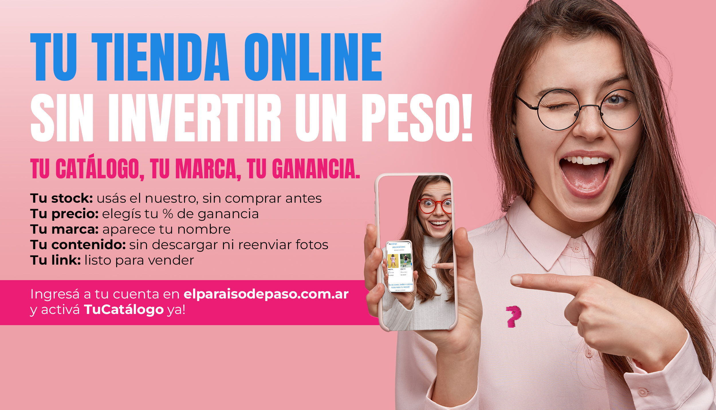 Comenza Hoy tu Emprendimiento hacete revendedora y accede a Tu Catalogo Personalizado Gratis Tu Tienda Gratis